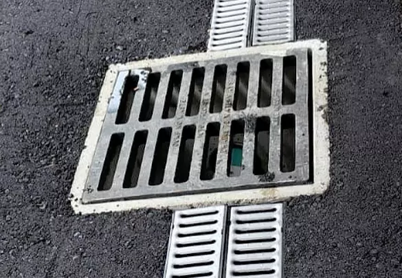Surface Drain Installation in Acton, Ontario